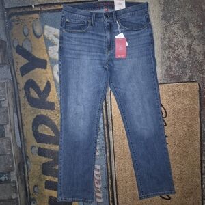 Lucky Brand 223 Straight Jeans Advanced Flex NWT 34x32